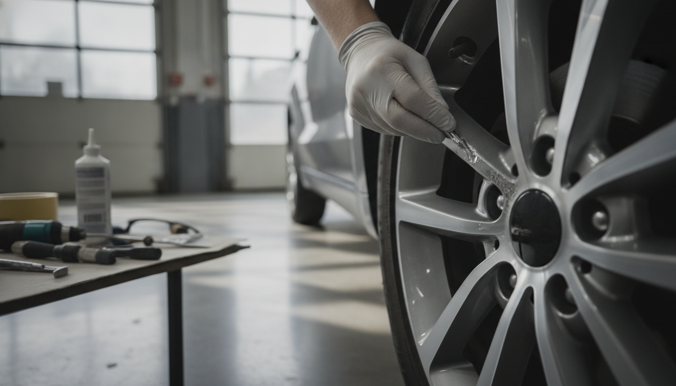 Curb Rash Repair: Fix Scuffed Alloy Wheels at Home