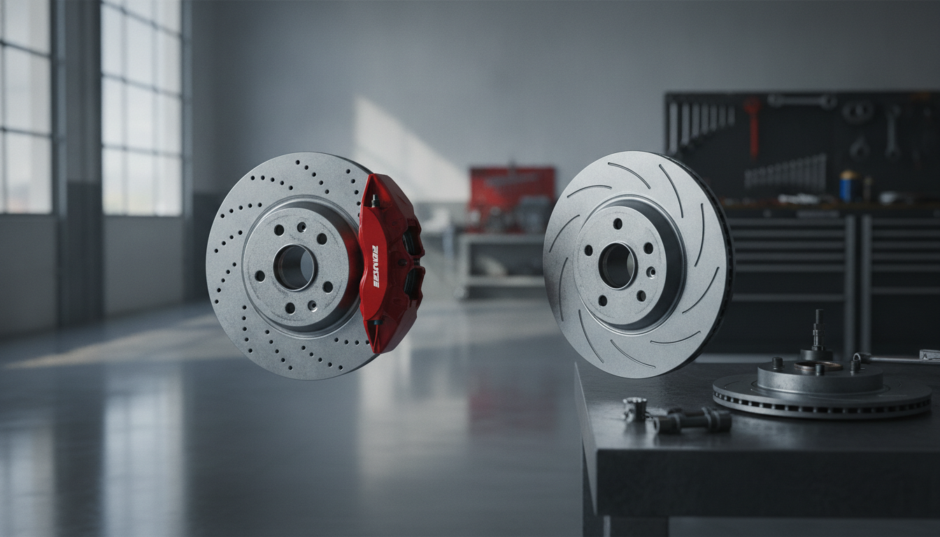 Drilled vs. Slotted vs. Blank Rotors: Which Is Right For You?